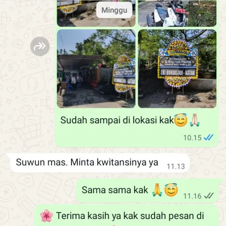 Pengiriman Papan Bunga Duka Manggarai