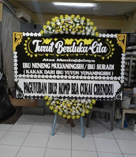 Papan Bunga Duka Manggarai