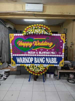 Papan Bunga di Manggarai
