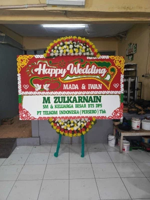 Papan Bunga di Manggarai