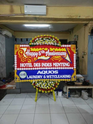 Papan Bunga di Manggarai