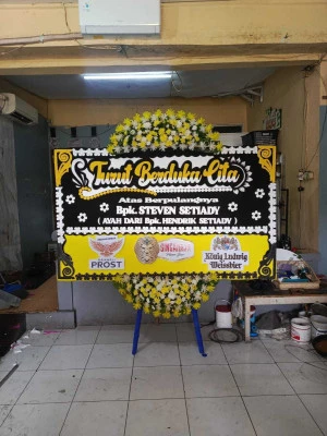 Papan Bunga di Manggarai