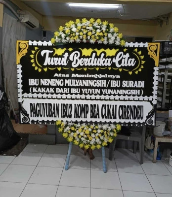 Papan Bunga di Manggarai